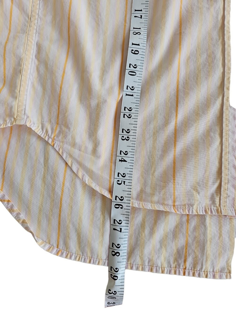 Aritzia Wilfred Free Relaxed Oversized Drop Shoulder Stripe Poplin Shirt 2XS - Picture 15 of 16